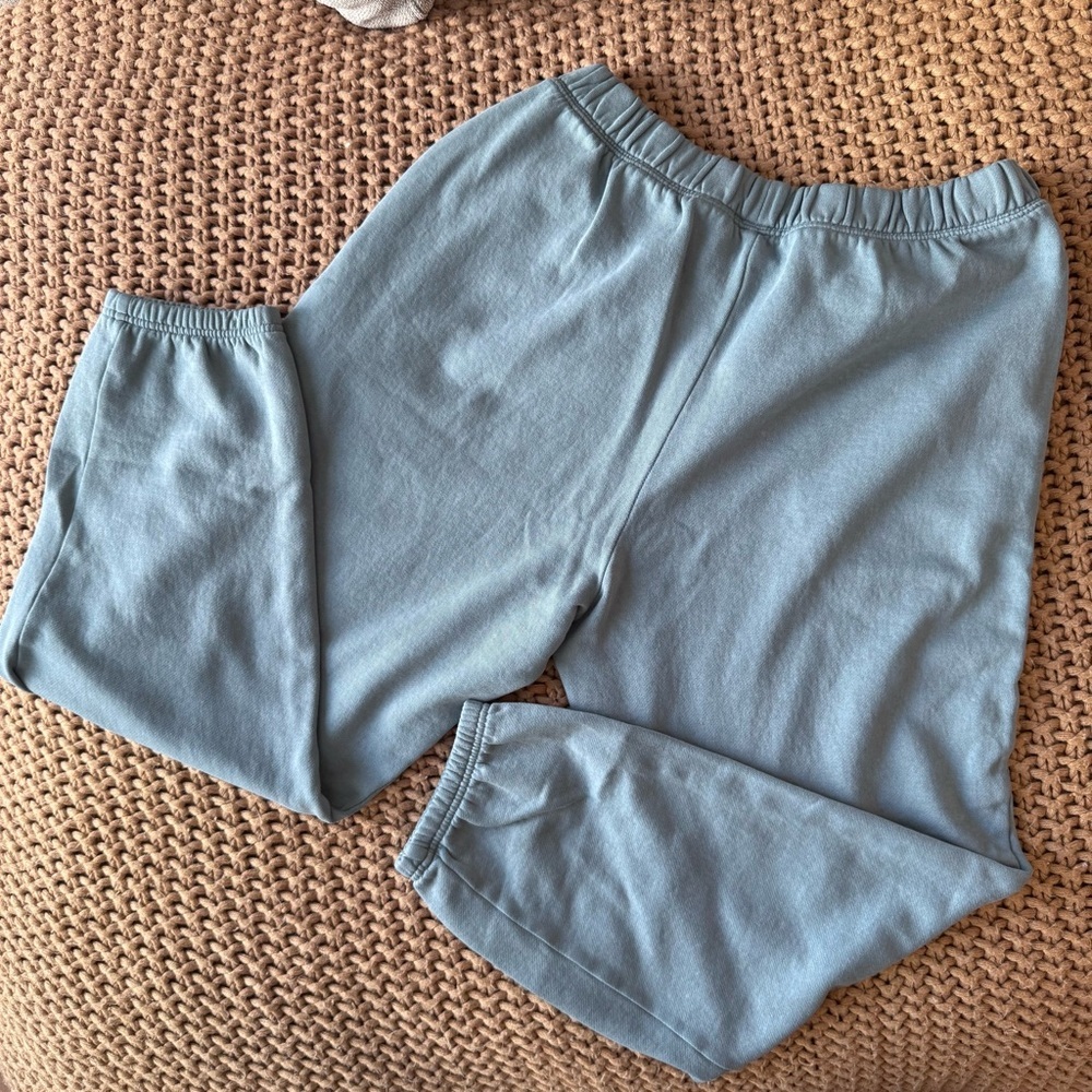 Vans Blue Gray Fleece Jogger Sweatpants Size M Unisex - Picture 4 of 7